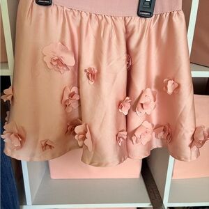 GAP Pink Floral Kids Skirt